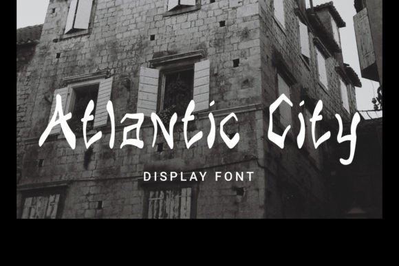 Atlantic City: A Bold Typographic Statement