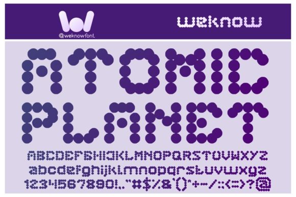 Atomic Planet: A Bold Font for Modern Creative Workflows