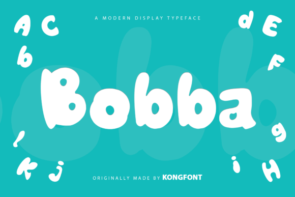 Bobba: A Playful Font for Creative Expression