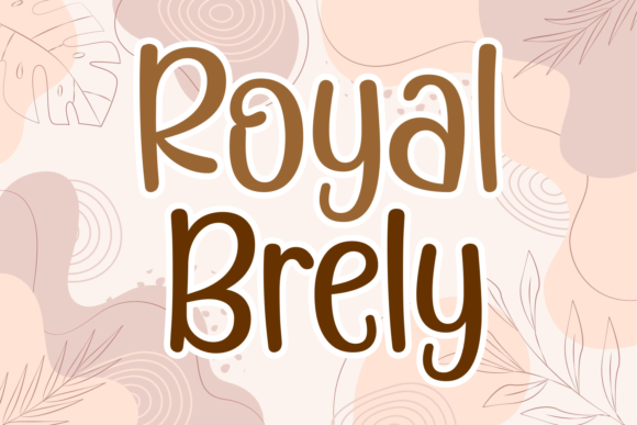 Discover the Versatility of Royal Brely: A Simple Display Font for Creative Projects