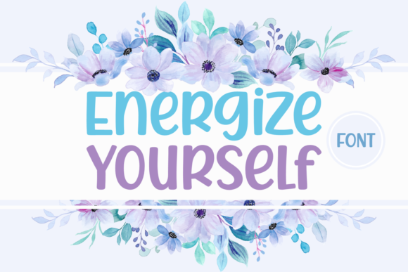 Energize Yourself: A Simple Display Font to Elevate Your Creative Projects