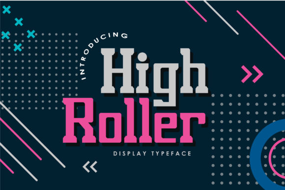 High Roller: A Bold Font for Dynamic Design Workflows