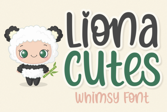 Liona Cutes: A Whimsical Display Font for Creative Expression