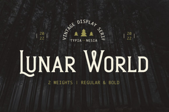 Lunar World – The Ultimate Font for Bold and Timeless Design