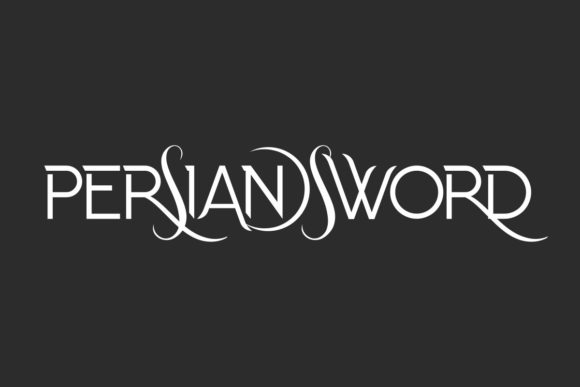 Persian Sword: A Bold and Elegant Display Font