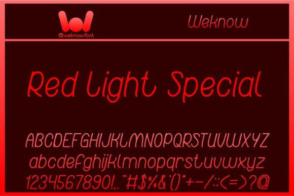 Red Light Special