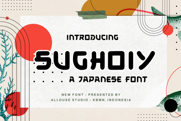 Sughoiy: Japanese-Inspired Font for Mystical Design