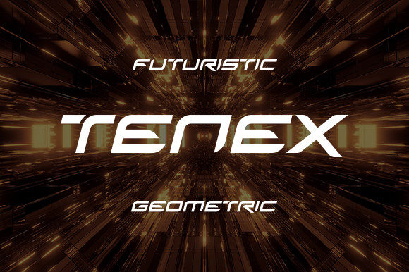 Tenex: The Futuristic Font for Modern Design
